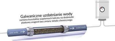 Aksesor për bojler Swiss Aqua Technologies Kalyxx, i kuq / i argjendtë
