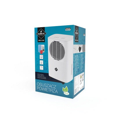 Avullues lagështie Columbiavac OPC1140, 2L, 205W, i bardhë