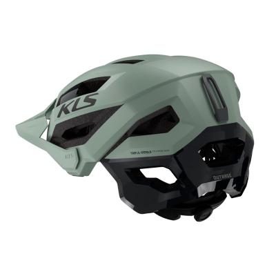 Helmetë biçiklete Kellys Outrage Green 3D, M/L 55–59 cm, jeshile