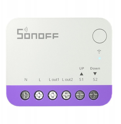 Паметен прекинувач за ролетни Sonoff MINI-RBS, WiFi, Matter, сет 4 парчиња