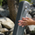 Kolonë uji 900 mm, me rubinet, anthracite