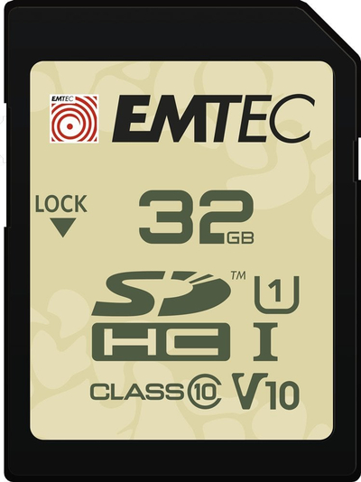 Kартичка меморија SanDisk Ultra SDHC, 32GB, UHS I, со заштитна кутија Koah Pro Rugged