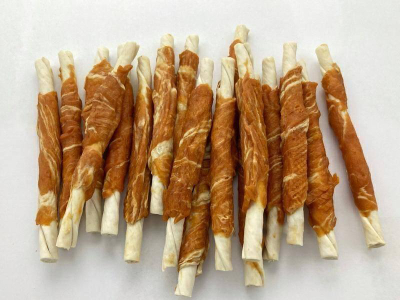 Shujtë për qen ALDA G007, kabanos me salmon dhe merluc, 500g
