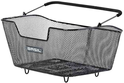 Shportë pasme biçiklete Basil HR Basket Base M, Multisystem, e zezë