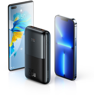 Power bankBaseus Bipow Pro, 20 000 mAh, 22,5W,црна