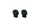 Kapakë valvule SKULL VC2912, set 2 copë, plastikë, të zinj