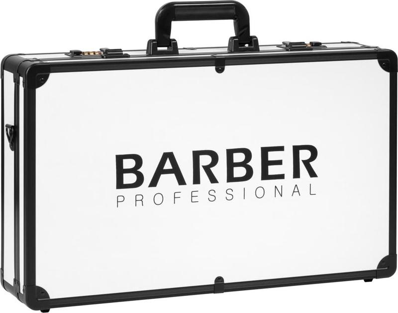 Valixhe berberi Activeshop Barber Suitcase, ndarje organizuese, mbyllje me kod, bardh e zezë