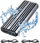 Kuti e jashtme SSD Graugear G M201 AC 10G, M.2 NVMe, USB 3.2 Gen 2, gri