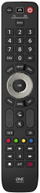 Pilot universal One For All URC7125, për 2 pajisje, për TV dhe tuner, i zi