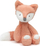 Lodër pelushi Spinmaster Baby Wolf, 20 cm, për bebe, portokalli