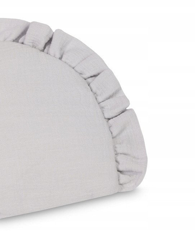 Set karroce bebesh Sensillo Muslin Teddy, jastëk dhe batanije, gri