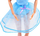 Kukull Anlily Dancer, 30cm, me aksesorë, fustan blu