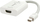 Кабел Lindy AV Mini - HDMI, бел