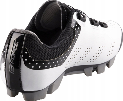 Këpucë çiklizmi FORCE POINTS MTB, clipless, madhësia 38, të zeza