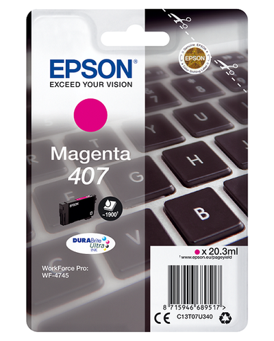 Ngjyrë për printer EPSON WF-4745 Series L, 20.3 ml, vjollcë