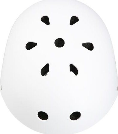 Helmetë për kalamaj për patina dhe trotinet MTW001, 48–52 cm, e rregullueshme, e bardhë