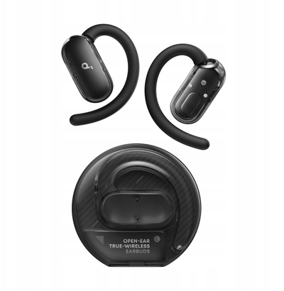 Kufje pa tela Soundcore V40i, Bluetooth, me bas të theksuar, të zeza