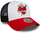 Kapele New Era Womens Rhinestone Red A Frame Trucker, snapback, e kuqe