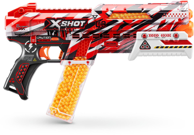 Lodër blaster XSHOT Hyper Gel Clutch, 5000 gel-topa, syze mbrojtëse, shumëngjyrësh