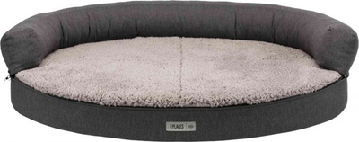 Sofë ortopedike për qen Trixie Sofa Vital Bendson, 100 x 80 cm, gri e mbyllur dhe gri e çelët