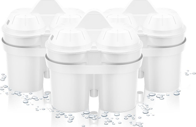 Fishek filtri uji BWT 814873 Soft Filtered Water Extra, set 3 copë, 120L, i bardhë