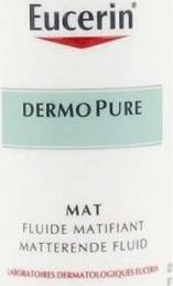 Fluide fytyre Eucerin DermoPure Mat, lëkurë me papërsosmëri, efekt matifikues, 50ml