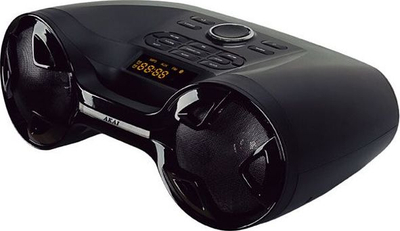 Radio Akai APRC-20BG me Bluetooth, USB, SD, FM, e zezë