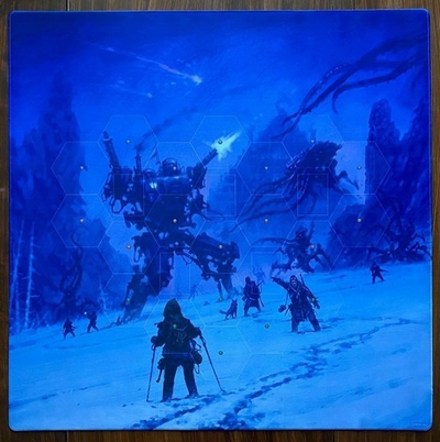 Душек за игра Character Games Expeditions, 900x900mm, природна гума, повеќебојен