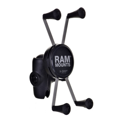 Mbajtëse telefoni RAM Mount RAM-B-176-A-UN10U, për motoçikletë, me X-Grip, e zezë