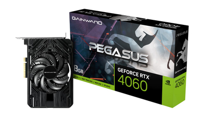Kartelë grafike Gainward GeForce RTX 4060 Pegasus, 8GB GDDR6, PCIe 4.0, e zezë