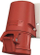 Prizë muri industriale Mennekes CEE 27006, 32A, 400V, e kuqe
