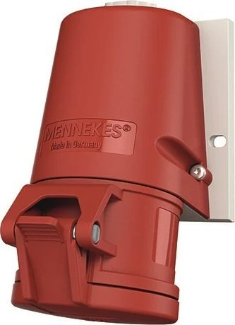 Prizë muri industriale Mennekes CEE 27006, 32A, 400V, e kuqe