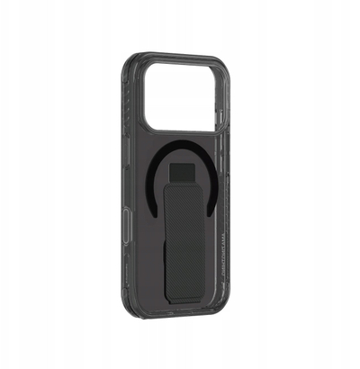 Kapak telefoni AmazingThing Titan Pro Holder për iPhone 17 Pro, MagSafe, i zi
