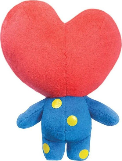 Loder pelushi AURORA BT21 TATA 61459, e vogël, blu e kuqe