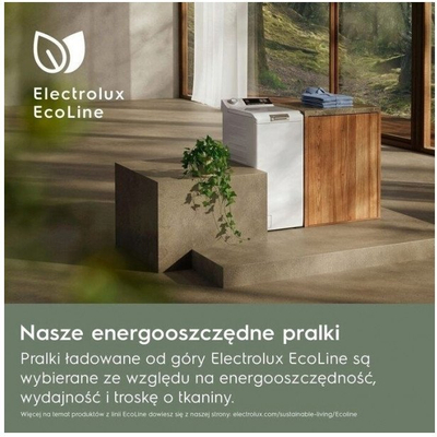 Lavatriçe Electrolux SensiCare 600, 7 kg, me hapje nga lart, e bardhë