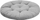 Jastëk për lëkundje Hobbygarden Stork House Large, diametër 92 cm, velvet, gri ash
