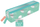 Penar KEYROAD Pencil Case, 2 zinxhirë, bosh, ngjyra të përziera