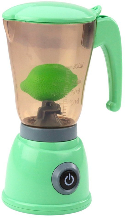Lodër blender elektrik për fëmijë, me drita dhe tinguj, jeshile