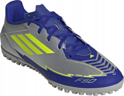 Këpucë futbolli Adidas F50 Messi Club TF IH0917, për bar sintetik, shumëngjyrshe