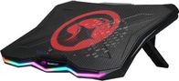 Mbështetëse për laptop Marvo FN-40, e zezë/ e kuqe
