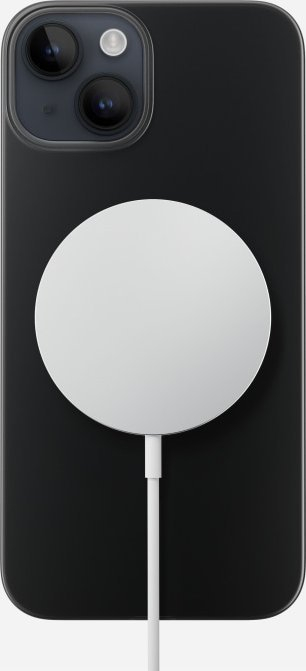 Mbrojtëse telefoni Nomad Super Slim, për iPhone 14, ultra e hollë, e zezë