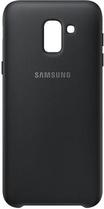 Mbulesë telefoni Samsung EF-PJ600CB Dual Layer, për Galaxy J6 2018, e zezë