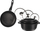 Set tenxheresh ORION GRANDE, 7 pjesë, sipërfaqe jo-ngjitëse, i zi