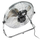 Freskuese Blow Circulator (44 - 065#), 110W, e argjendtë