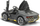 Makine elektrike lodër Buddy Toys BEC 8135, me bateri rikarikuese, sportive, gri