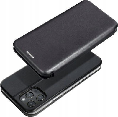 Këllëf telefoni Forcell Elegance Book për Xiaomi Redmi Note 13 Pro Plus 5G, me kapak me magnet, i zi