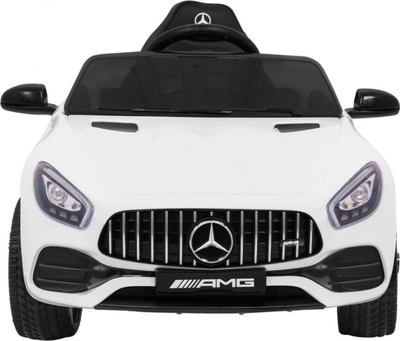 Makina elektrike për fëmijë Mercedes Benz GT, 2 motorë, deri 30 kg, e bardhë