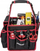 Çantë veglash Parat BASIC Tool Softbag S, 21 xhepa, 215x235x400 mm, e zezë me të kuqe