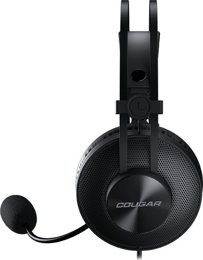 Kufje gaming Cougar Immersa Essential, stereo, 3.5mm, të zeza