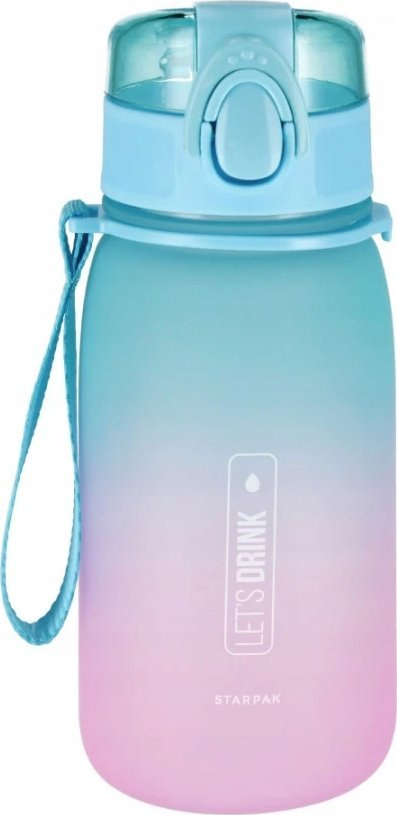 Shishe uji me termus Starpak Water Bottle, 0.40L, Tritan, e shumëngjyrshme